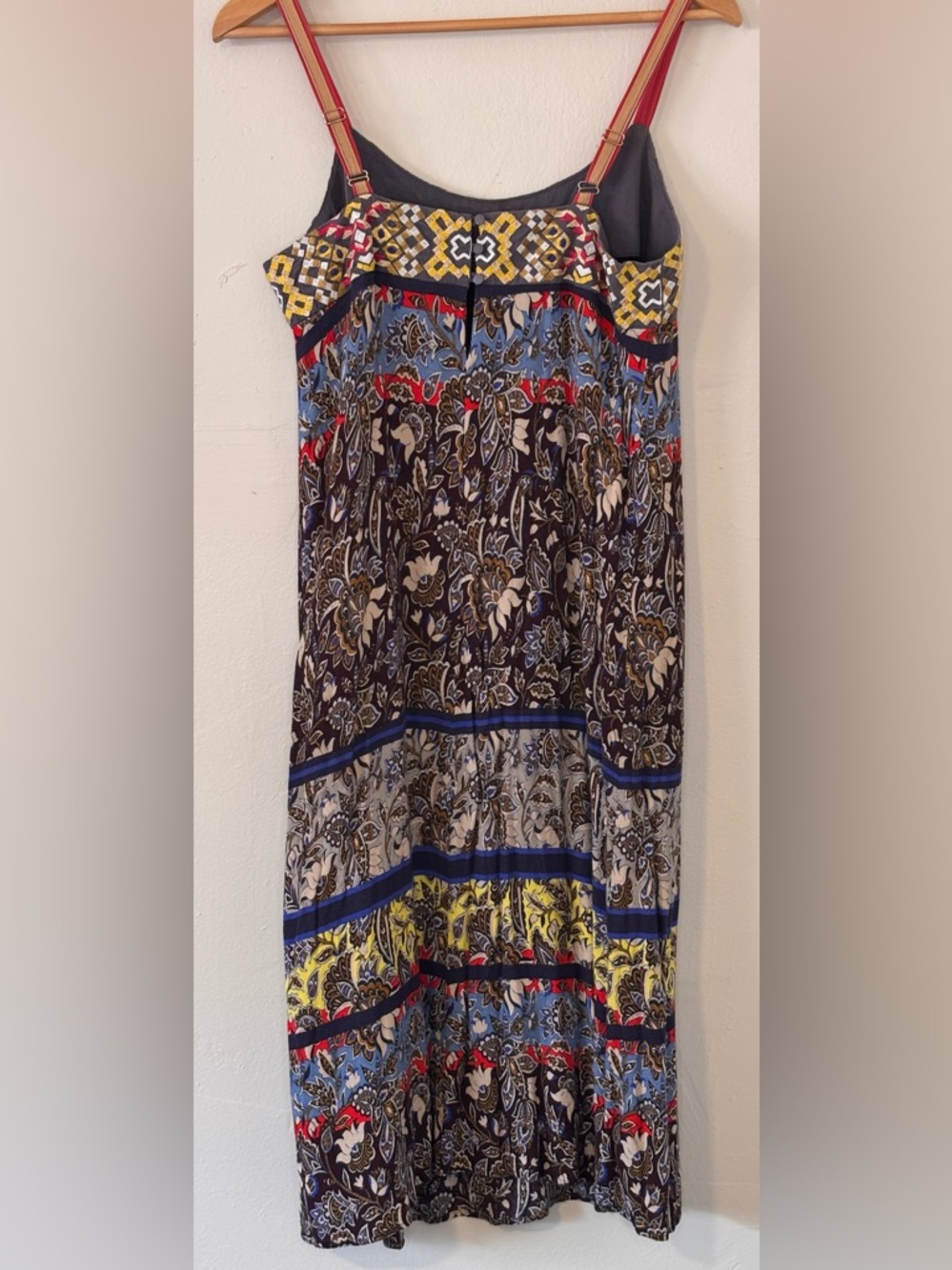 Anthropologie One September Cosima Embroidered Bodice Midi Dress Sz Small - Picture 6 of 12
